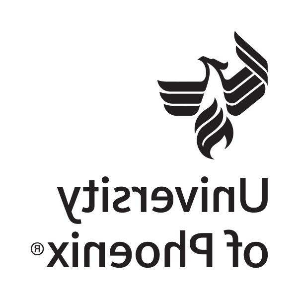 University of Phoenix tuition guarantee logo stacked with registered trademark 